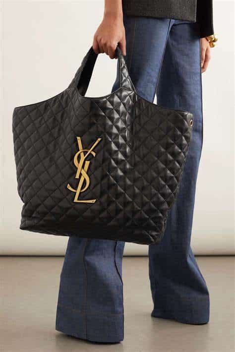 ysl icare|YSL icare tote bag.